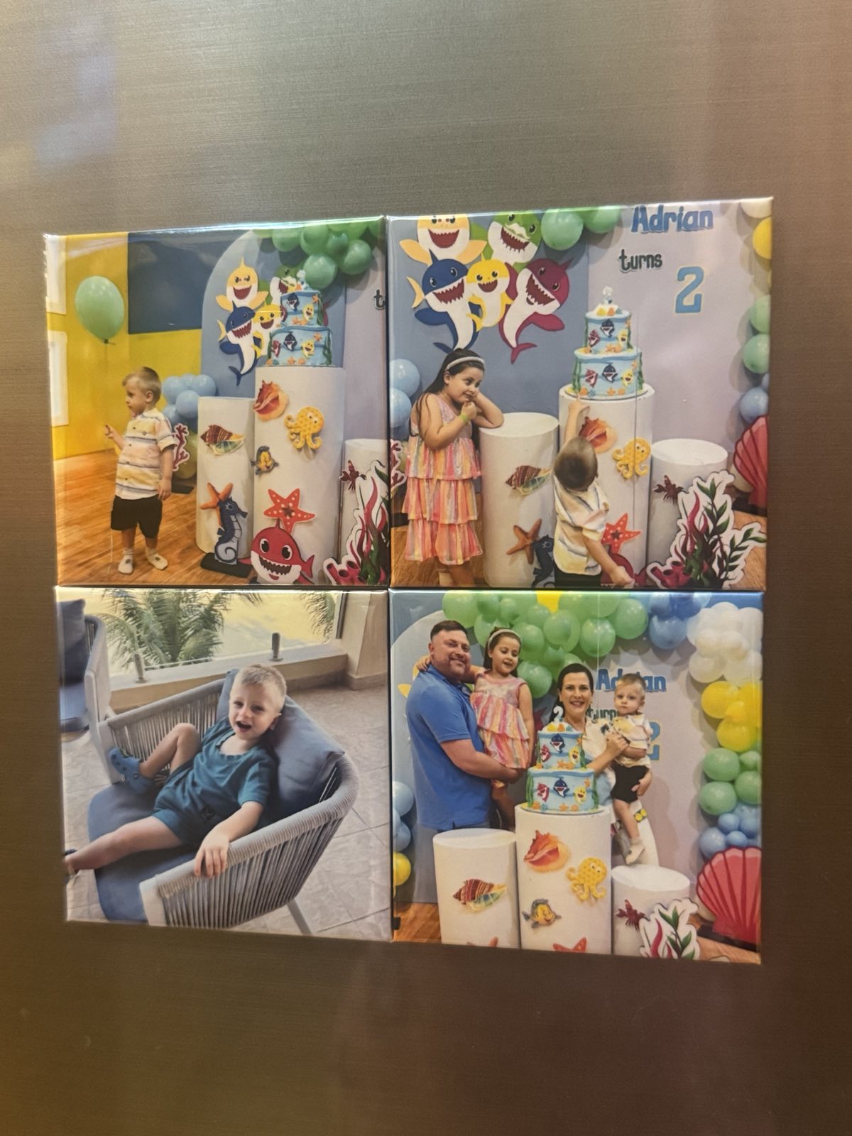 Ръчно изработени квадратни магнити по поръчка